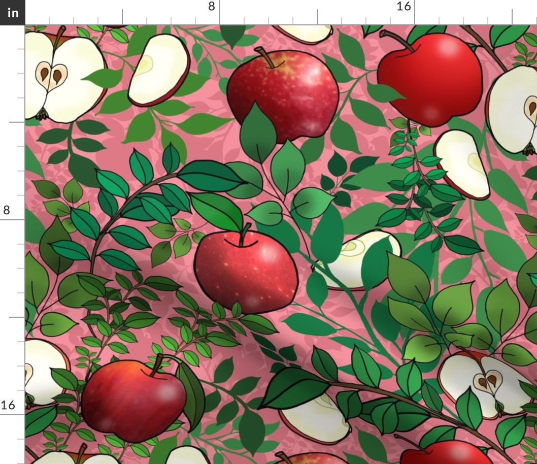 Apple Orchard (Pink large scale)   