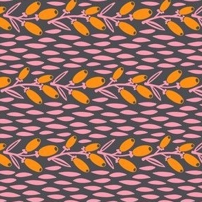 Pink and Orange Berry Stripes