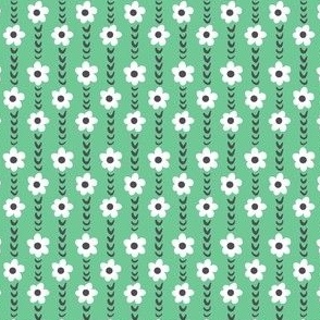 Knit Floral, Mint