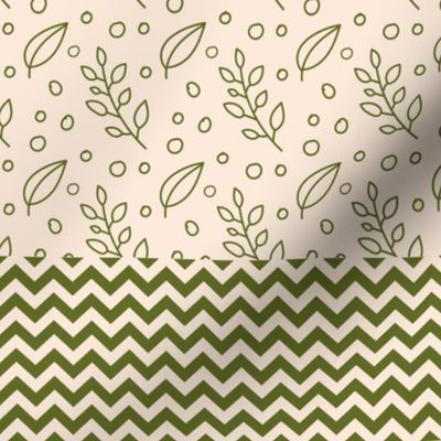 Leaves pattern (Green)