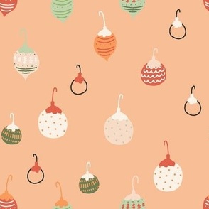 Merry Ornaments x Peach