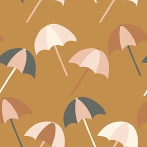 Beach Umbrellas x Mustard