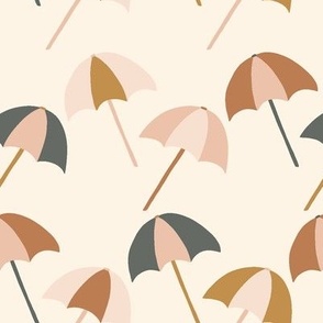 Beach Umbrellas x Cream