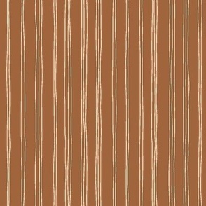 Brown Pinstripes