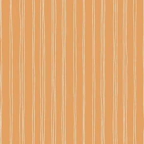 Orange Pinstripes