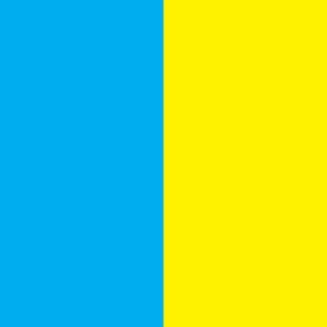 54" x 72" Flag of Ukraine, yellow and blue national Ukrainian banner. 2 yards will make a 54" x 72" banner