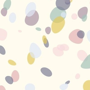 Polka Dot Mesh Up | M-L size | 18" | Nature palette