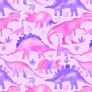 Purple mix dinos - medium