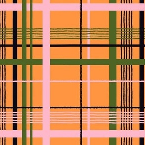 Bewitching Plaid - orange