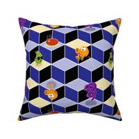 Qbert 3D Checkered