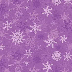 Mauve's Snowflakes