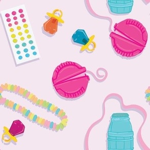 Nostalgia Pink Candy Pattern