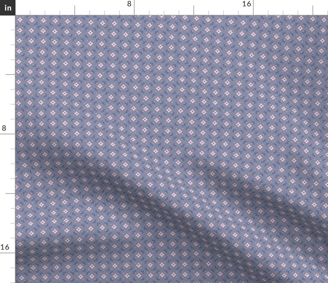 Eyelet Dot: Periwinkle