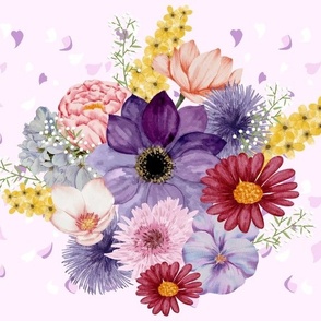 Floral Design (vibrant colors)