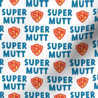 Super Mutt - blue/white - LAD22