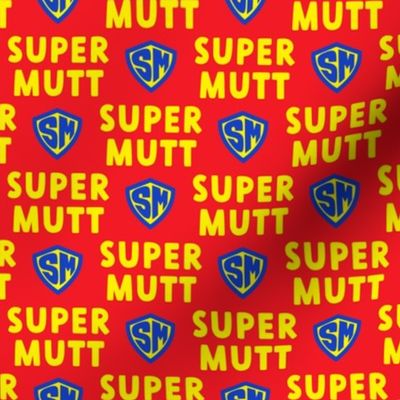 Super Mutt - yellow/red - LAD22