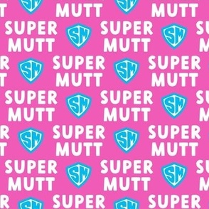 Super Mutt - blue/pink - LAD22