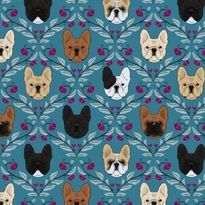 Pardon My Frenchie Teal (small)