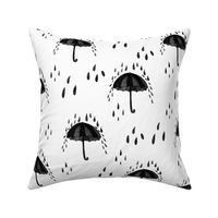 Umbrella Monochrome Black 