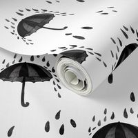 Umbrella Monochrome Black 