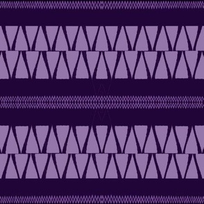 Monochromatic Violet Stripes