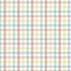 Painted Plaid - Cheer - Itsy Bitsy Size