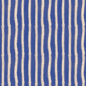 Shabby blue stripes
