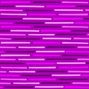 Mosaic Stripes - ruby - small scale