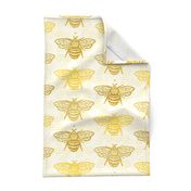 Honey Gold Sweet Bees Small Honeycomb by Angel Gerardo - Large Scale