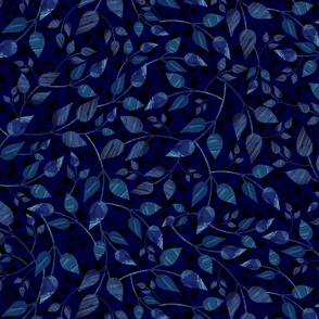 midnight blue garden