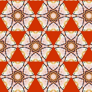 70s hexagon lattice
