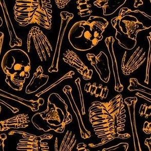 Skeleton Bones Gold