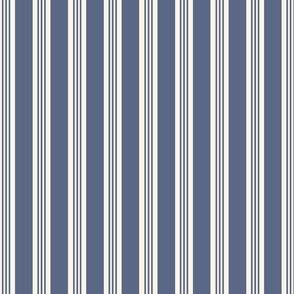 vintage stripe - blue