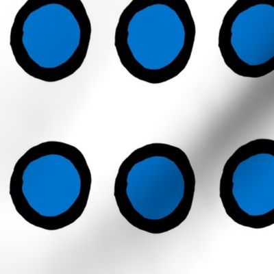 Blue Polk-a-Dots 