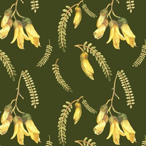 Kowhai_Olive_15x15