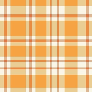 Jungle Dance Plaid orange