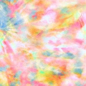 Tie Dye Pastel Fabric, Wallpaper and Home Decor