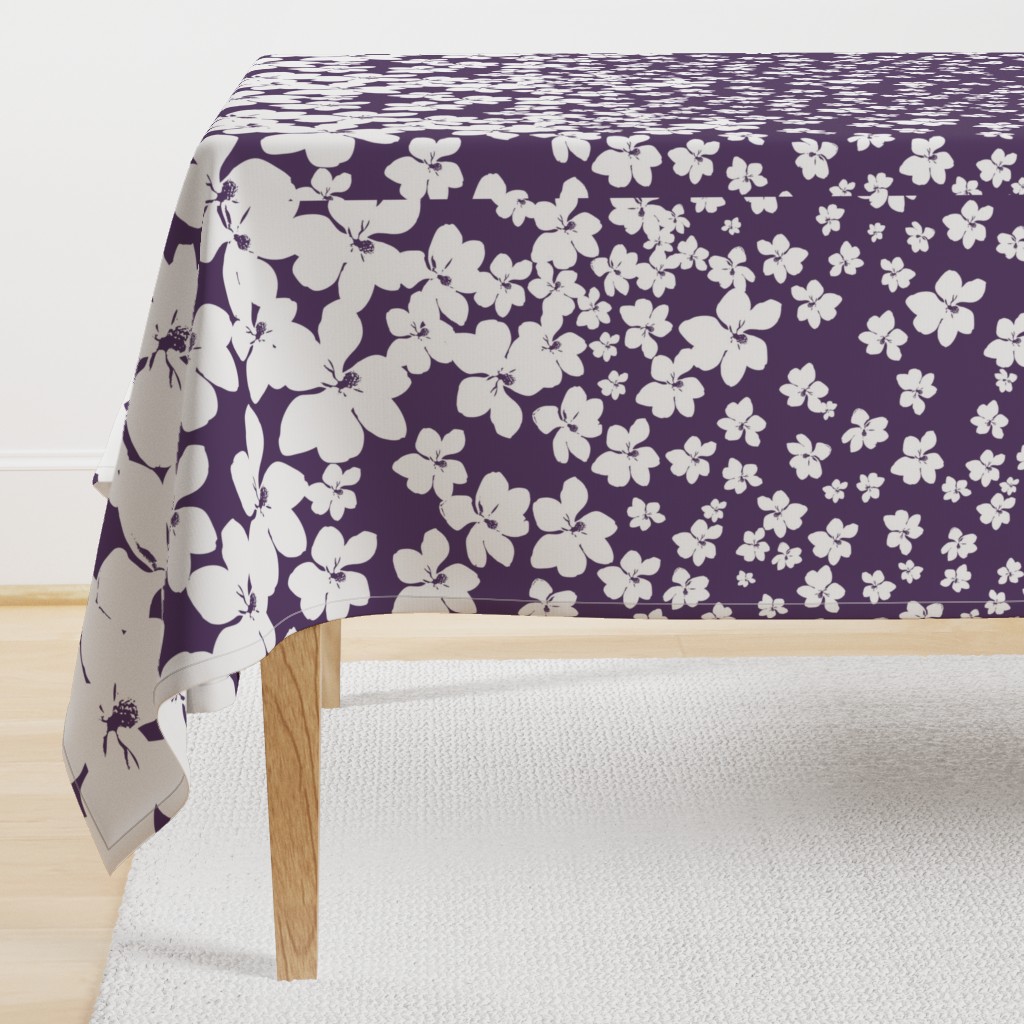 Magnolia Little Gem - Purple - 2 Yard Panel