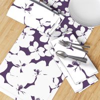 Magnolia Little Gem - Purple - 2 Yard Panel