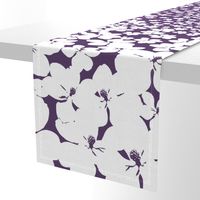 Magnolia Little Gem - Purple - 2 Yard Panel