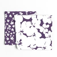 Magnolia Little Gem - Purple - 2 Yard Panel