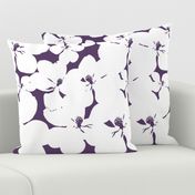 Magnolia Little Gem - Purple - 2 Yard Panel