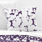 Magnolia Little Gem - Purple - 2 Yard Panel