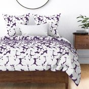 Magnolia Little Gem - Purple - 2 Yard Panel