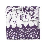 Magnolia Little Gem - Purple - 2 Yard Panel