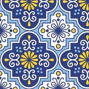 0994 - Sicilian floral tiles