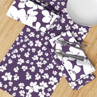 Magnolia Little Gem - Purple - 1 yard panel