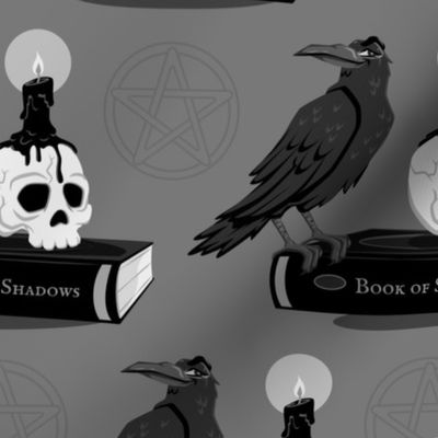 Book of Shadows - Black and White