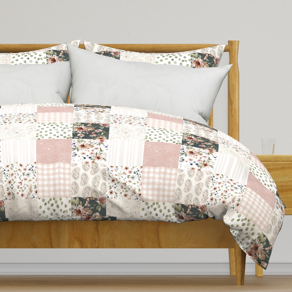 Cheater Quilt Hazel Floral