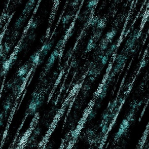 Textured Stripes / jade green and black / large